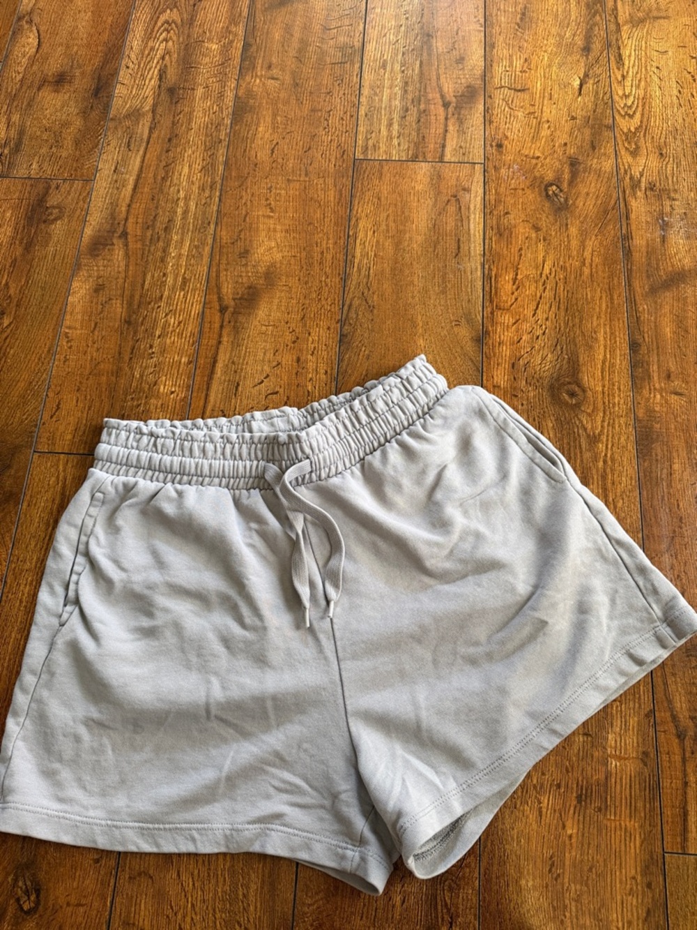 Divided Light Gray Athletic Shorts